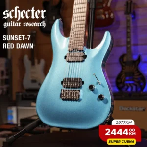 Schecter AARON MARSHALL AM-7 Cobalt Slate sedmožičana gitara