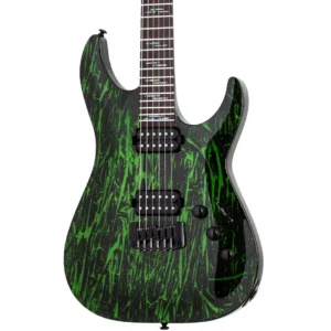 Schecter C-1 Silver Mountain Toxic Venom gitara