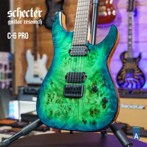 Schecter C-6 PRO AQB električna gitara