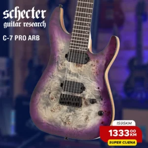 Schecter C-7 PRO ARB sedmožičana gitara