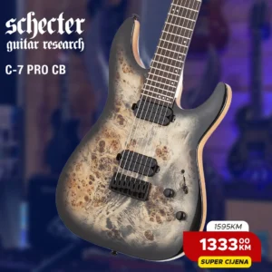 Schecter C-7 PRO CB sedmožičana gitara