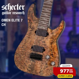 Schecter OMEN ELITE 7 CH sedmožičana gitara