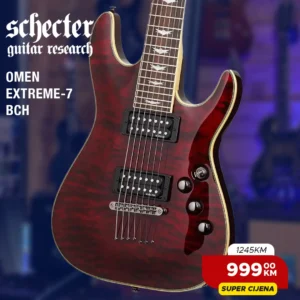 Schecter OMEN EXTREME-7 BCH električna gitara