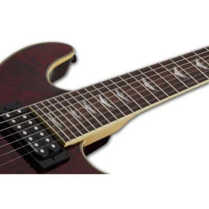 Schecter Omen Extreme-7, sedmožičana gitara, gitara sa 7 žica, Schecter Diamond Plus, mahagonij gitara, See-Thru Black, metal gitara. Prodaja u Artist d.o.o. prodavnicama Banja Luka, Sarajevo.