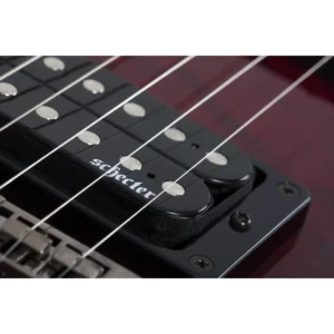 Schecter Omen Extreme-7, sedmožičana gitara, gitara sa 7 žica, Schecter Diamond Plus, mahagonij gitara, See-Thru Black, metal gitara. Prodaja u Artist d.o.o. prodavnicama Banja Luka, Sarajevo.