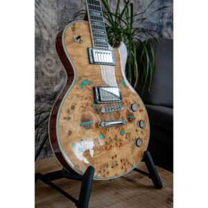 Schecter Solo-II Custom Burl Gloss Natural gitara