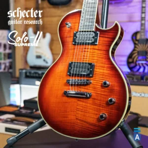 Schecter Solo-II Supreme Cat's Eye Black Burst gitara