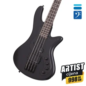 Schecter Stiletto Stealth-4 Satin Black bass