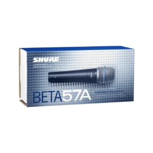 Shure Beta 57 A dinamički mikrofon sa superkardioidnom karakteristikom za vokale i instrumentalnu scensku upotrebu. Prodaja Artist d.o.o. Banja Luka, Sarajevo