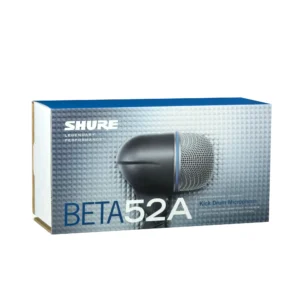 Shure Beta 52A dinamički mikrofon sa superkardioidnom karakteristikom za bas bubanj i niskofrekventne instrumente. Prodaja Artist d.o.o. Banja Luka, Sarajevo