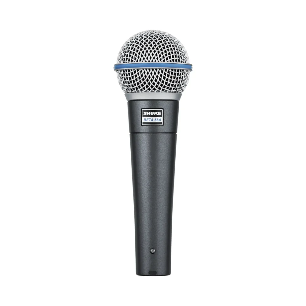 Shure Beta 58 A dinamički vokalni mikrofon sa superkardioidnom karakteristikom za profesionalne scenske nastupe. Prodaja Artist d.o.o. Banja Luka, Sarajevo