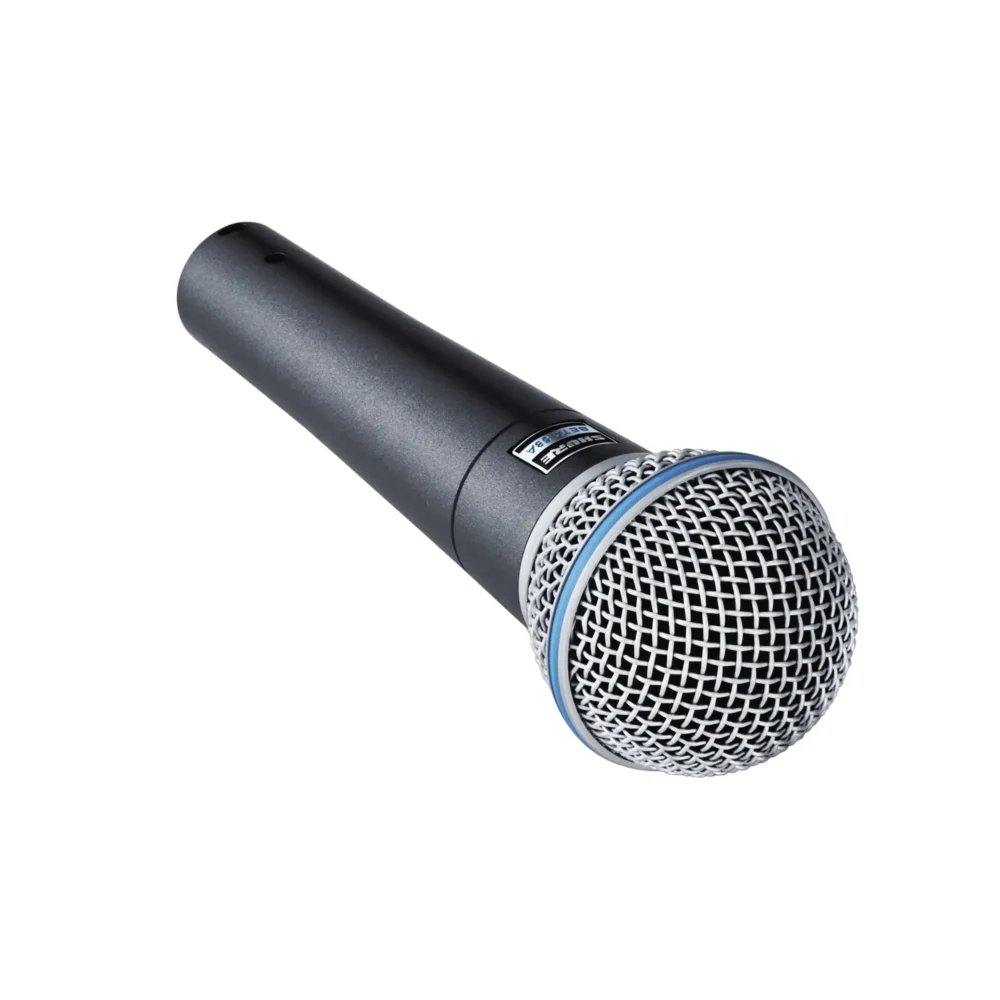 Shure Beta 58 A dinamički vokalni mikrofon sa superkardioidnom karakteristikom za profesionalne scenske nastupe. Prodaja Artist d.o.o. Banja Luka, Sarajevo