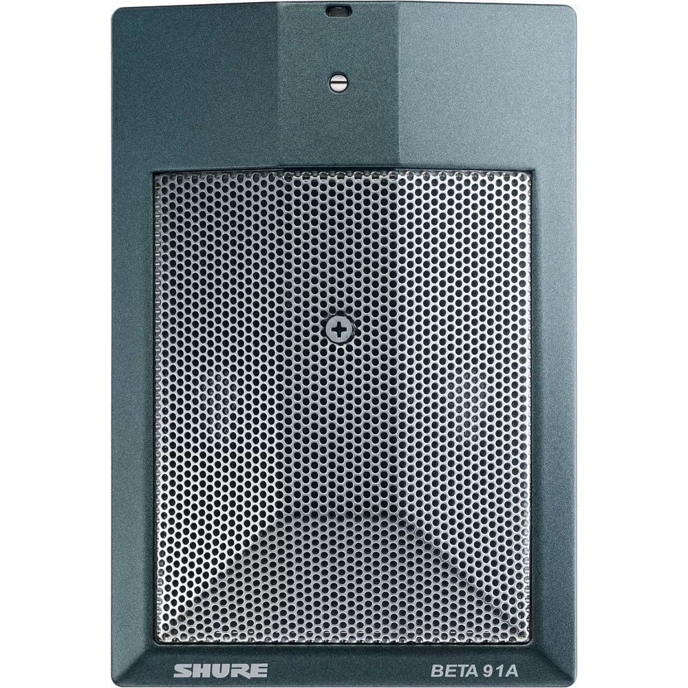 Shure Beta 91A kondenzatorski boundary mikrofon sa pola kardioidnom karakteristikom za bas bubanj, klavir i niskofrekventne instrumente. Prodaja Artist d.o.o. Banja Luka, Sarajevo