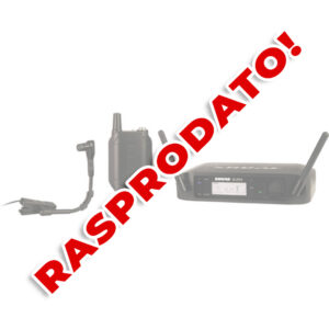 Shure GLXD14 Beta98 instrument mikrofon daljinac