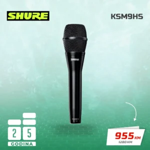 Shure KSM9 HS Dual-Pattern ručni vokalni mikrofon