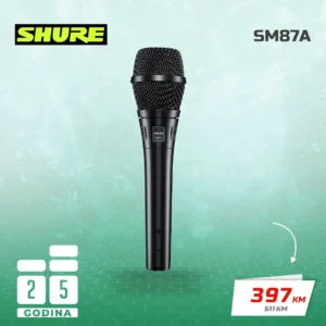 Shure SM87A Black vokalni mikrofon