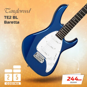 Tanglewood TE2 BL Baretta električna gitara