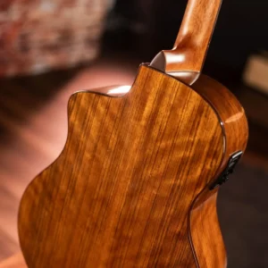 Washburn Bella Tono Vite S9V akustična gitara sa cutaway tijelom, profesionalnim Barcus Berry LX4 pickup i preamp sistemom, Ebony fingerboard sa vine inlaid detaljima i figuralnim Walnut back & sides, pruža luksuzni zvuk i udobnost za studio i nastupe uživo. Prodaja Artist d.o.o. Banja Luka, Sarajevo.
