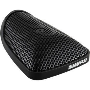 Shure CVB-B/C boundary mic. cardioid black/white/omni white