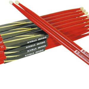 Dimavery DDS-5A Ahorn Red palice za bubanj (1 par)