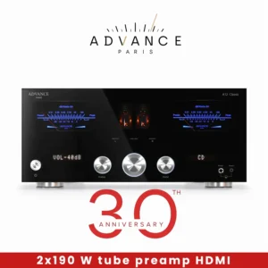 Advance Paris A12 Black pojačalo Classic Line