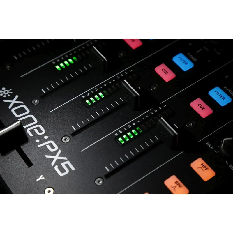 Xone:PX5 DJ mikser sa 4+1 kanalom, USB audio interfejsom i profesionalnim efektima - Prodaja Artist d.o.o. Banja Luka, Sarajevo, Doboj.