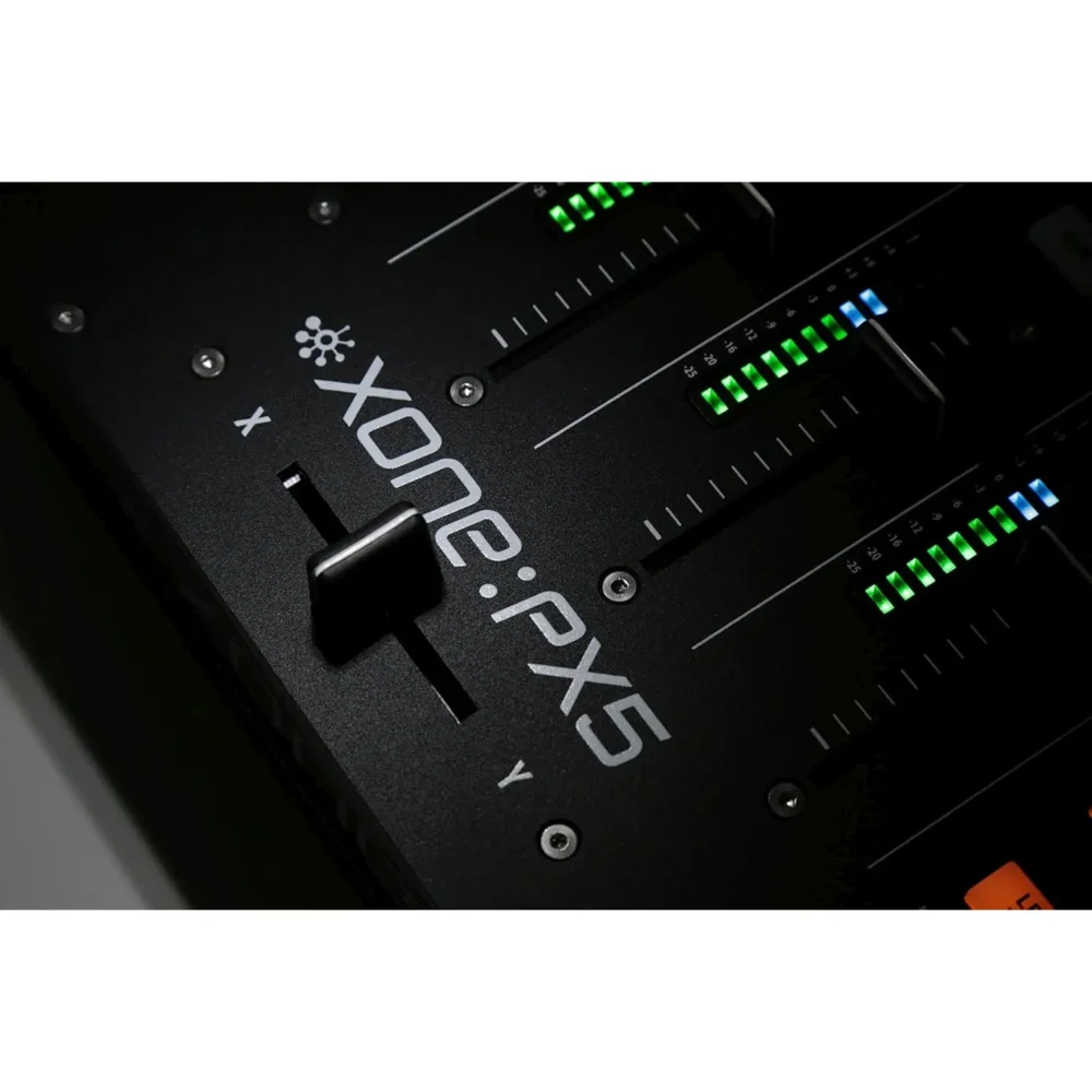 Xone:PX5 DJ mikser sa 4+1 kanalom, USB audio interfejsom i profesionalnim efektima - Prodaja Artist d.o.o. Banja Luka, Sarajevo, Doboj.