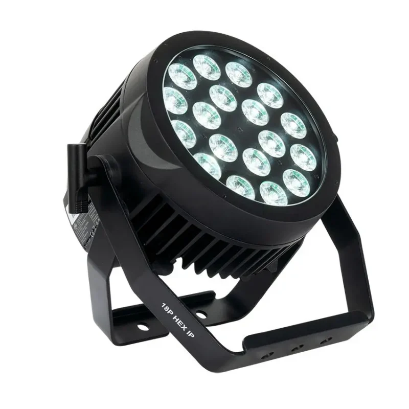 ADJ 18P HEX IP LED PAR reflektor, IP65 vodootporno kućište, 18x12W RGBAW+UV LED. Prodaja Artist d.o.o. Banja Luka, Sarajevo, Doboj.