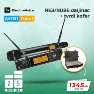 Artist Paket EV RE3/ND86 daljinac + tvrdi kofer