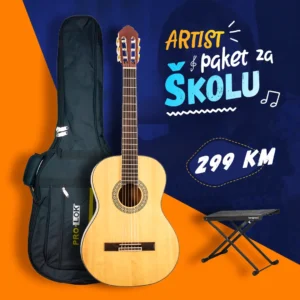 Peavey Delta Woods CNS-2™ klasična školska gitara sa najlonskim žicama, spruce top i mahagoni zadnjom i bočnim stranama, Rosewood prstohvat i kobilica, zlatne mašinice, dekorativna rozeta. Prodaja Artist d.o.o. Banja Luka, Sarajevo