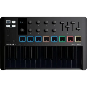 Arturia MiniLab 3 Deep Black MIDI kontroler + poklon Analog Lab software