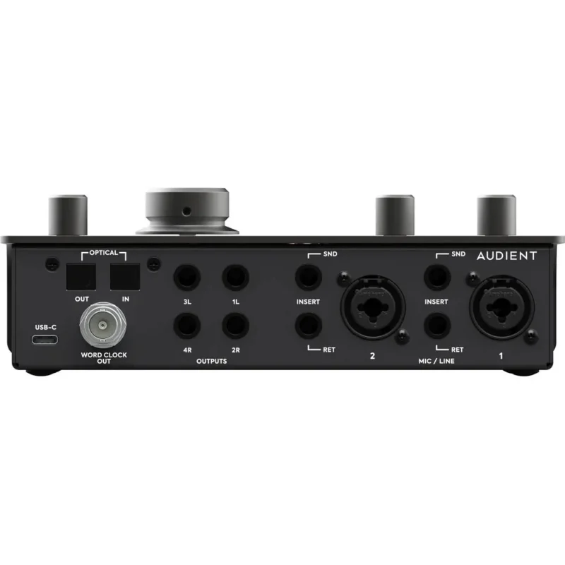 Audient iD24 Desktop USB-C audio interfejs sa Class-A mikrofonskim pretpojačalima i ADAT ekspanzijom. Prodaja Artist d.o.o. Banja Luka, Sarajevo, Doboj.