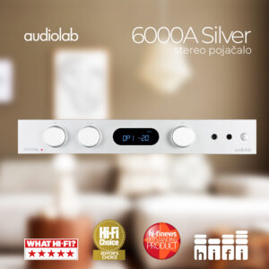 Audiolab 6000A Silver stereo pojačalo