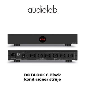 Audiolab DC BLOCK 6 Black Fitler kondicioner struje