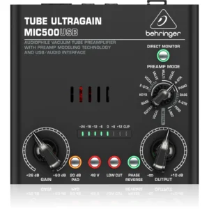 Behringer MIC500USB Tube Ultragain preamp