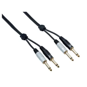 Bespeco EA2J300 dupli 6,3mm TS džek kabl 3m