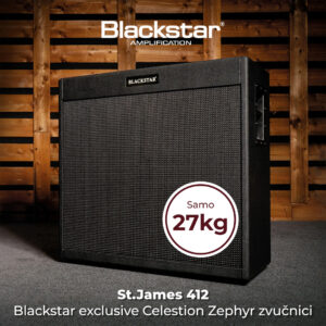 Blackstar St. James 412 Black gitarski kabinet