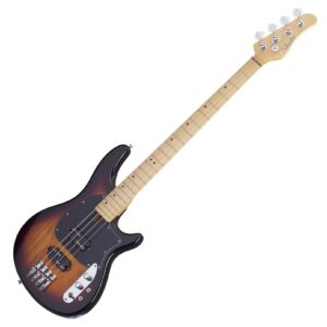 Schecter CV-4 3-Tone Sunburst bass gitara