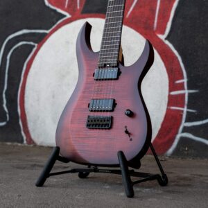 Schecter SUNSET 7 Extreme Scarlet Burst Baritone sedmožičana gitara