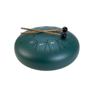 DiMavery TD-12 Steel Tongue Drum green