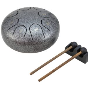 DiMavery TD8 steel tongue silver