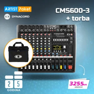 Dynacord CMS600-3 mikser + torba
