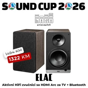 ELAC Debut ConneX DCB61 Walnut zvučnici (par)