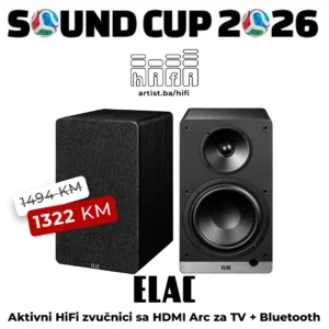 ELAC Debut ConneX DCB61 crni zvučnici (par)