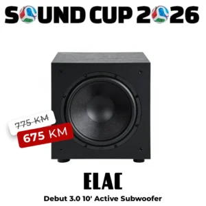 Elac DEBUT 3.0 DS103 10" aktivni Subwoofer