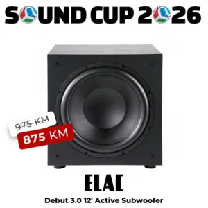 Elac DEBUT 3.0 DS123 12" aktivni Subwoofer