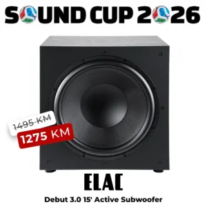 Elac DEBUT 3.0 DS153 15" aktivni Subwoofer