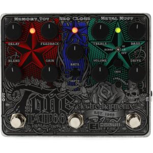 Electro-Harmonix TONE TATTOO analog multiefekt pedala