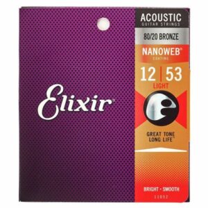 Elixir Light 12-53 80/20 NANOWEB za akustičnu
