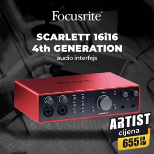 Focusrite SCARLETT 16i16 4th Gen audio interfejs
